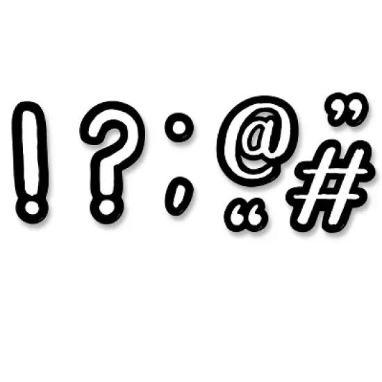 Creative Teaching Press&reg; Caf&eacute; 7 Inch Designer Letters, 114 Pieces image {2}