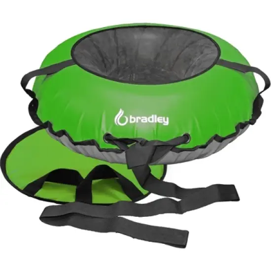 Bradley Heavy-Duty 50" Snow Tube with Reinforced Cover | Rubber Truck Tire Tube Sled for Extreme Sledding and Winter Fun image {8}