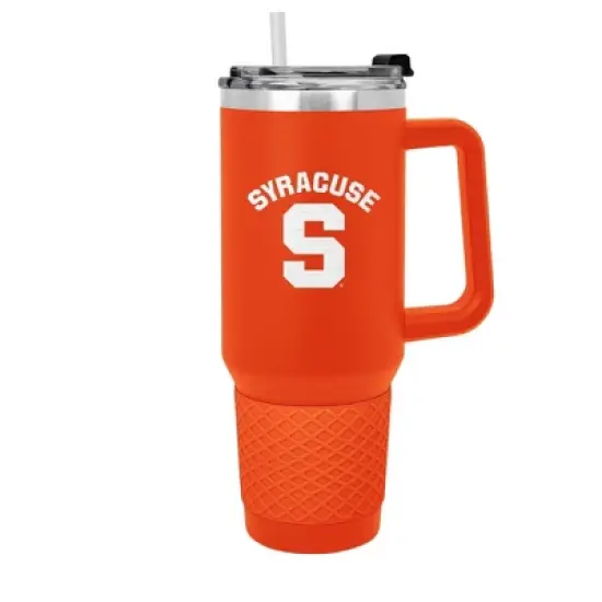 NCAA Syracuse Orange Colossus Travel Mug - 40oz: Stainless Steel, Silicone Grip image {4}