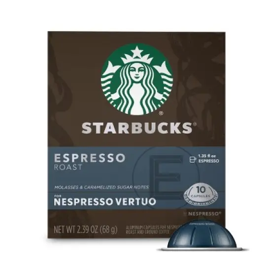 Starbucks by Nespresso Vertuo Line Espresso Roast  image {6}