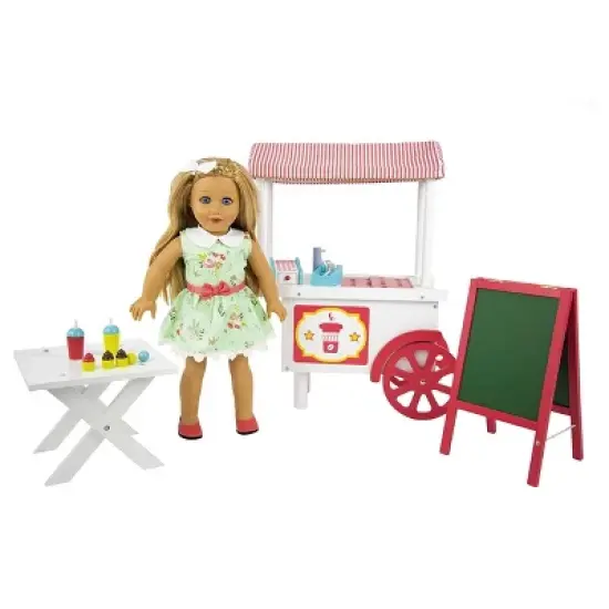 Playtime By Eimmie Cafe Cart with Accessories image {2}