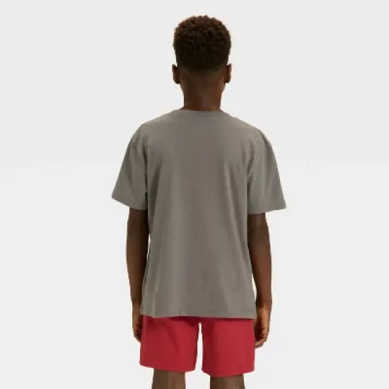 Boys' Five Nights at Freddy's Oversized Short Sleeve Graphic T-Shirt - Gray image {2}