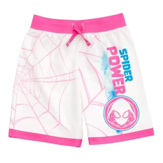Marvel Spider-Man Spider-Gwen Ghost Spider Girls Tank Top and Bike Shorts Toddler to Big Kid image {4}