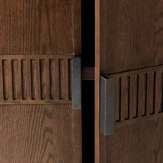 68.25" Dosinia Bookshelf Brown - Threshold&trade; designed with Studio McGee image {3}