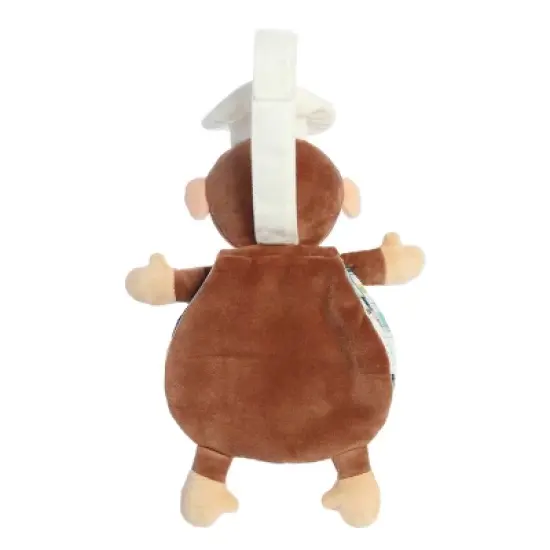 ebba Small Pat-A-Cake Story Pals Educational Baby Stuffed Animal Brown 9" image {3}