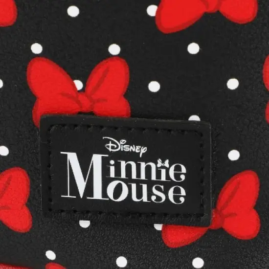 Disney Minnie Mouse Bows & Polka Dots Black 6&rdquo; Beauty Case image {5}