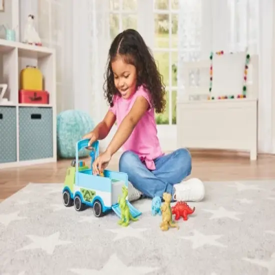 Kidoozie Dino Adventure Hauler, Dinosaur and Vehicle for Toddler or Preschooler, Ages 12M+ image {3}