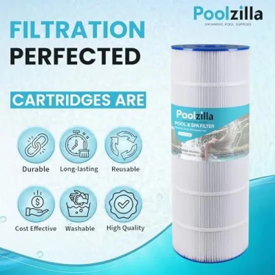 Poolzilla Replacement Pool Filter for PLFPA200S, Hayward CX200-XRE, SwimClear C200S, CS200E, Unicel C-9442, Spa-Daddy SD-01334, PA200S image {5}