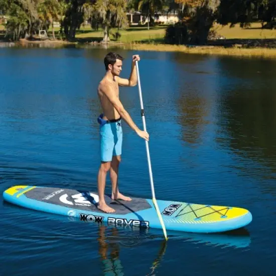 WOW 10' x 6" Rover Stand-Up Paddleboard Package with Cupholder image {8}