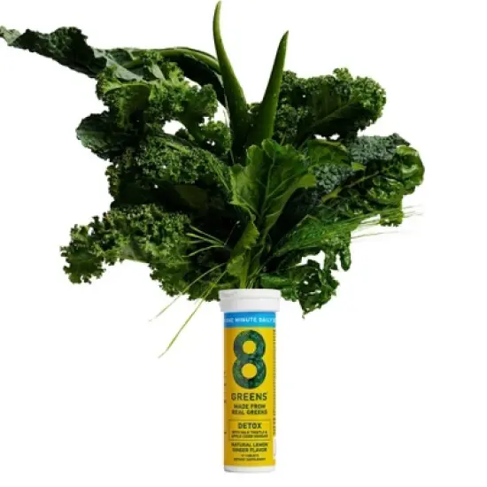 8Greens Single Tube Functional Detox Tablets - 10ct image {7}