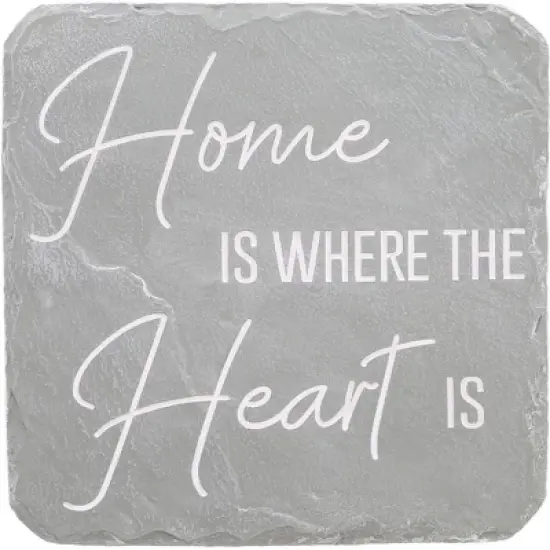 Pavilion Gift Company - Home Is Where - 7.75" x 7.75" Garden Stone - Stepping Stones and Pathways image {7}