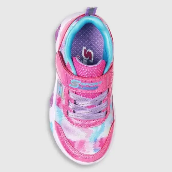 S Sport By Skechers Toddler Girls' Laura Hearts Print Sneakers - Pink image {2}