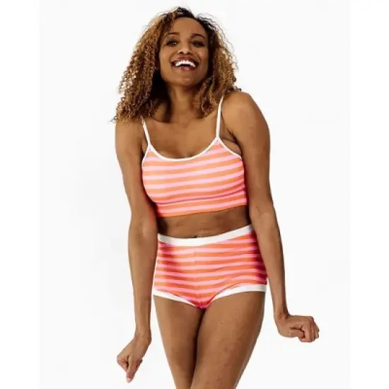 Lime Ricki Women's Sherbet Stripe Bralette image {6}