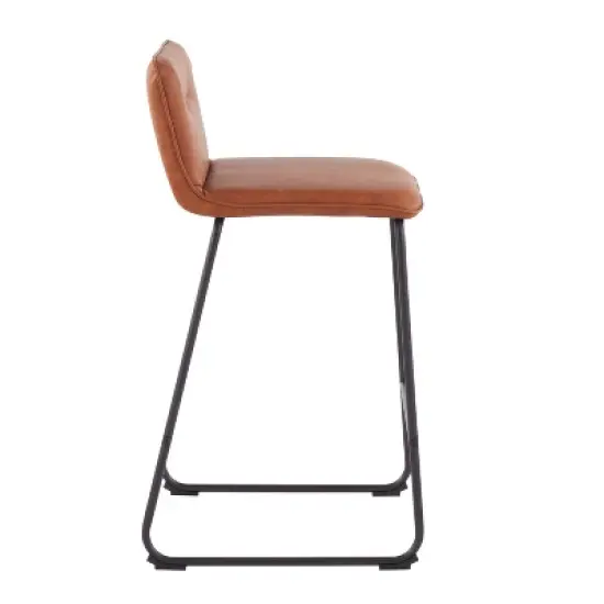 Set of 2 Casper Contemporary Counter Height Barstools - LumiSource image {2}