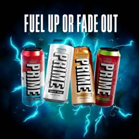 Prime Dream Pop Energy Drink - 16 fl oz Can image {7}