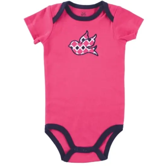 Yoga Sprout Baby and Toddler Girl Cotton Hoodie, Bodysuit or Tee Top, and Pant, Bird Baby image {3}