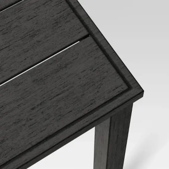 Ryegate 6 Person Weathered Teak Rectangle Patio Dining Table - Threshold&trade; image {2}