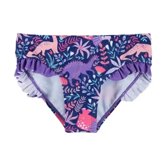 Andy & Evan Kids  Short Sleeve Rashguard Set Purple, Size 6 image {3}