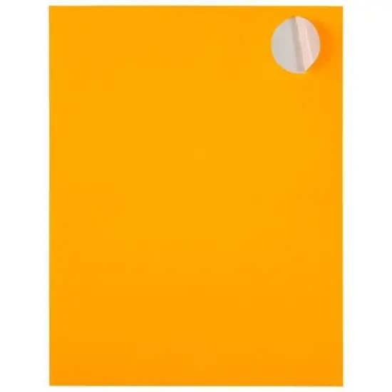 JAM Paper Circle Sticker Seals 1 2/3" 120ct - Neon Orange: Multipurpose Labels for Art, Stationery, Yard Sale, Garage Sale image {2}