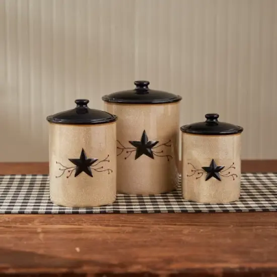 Park Designs Star Vine Canisters Set image {3}