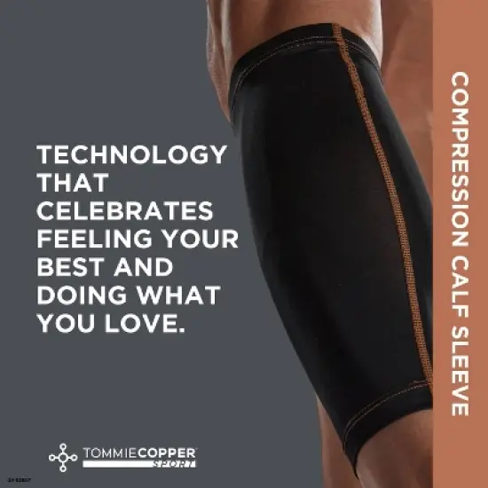 Tommie Copper Sport Compression Calf Sleeve image {4}