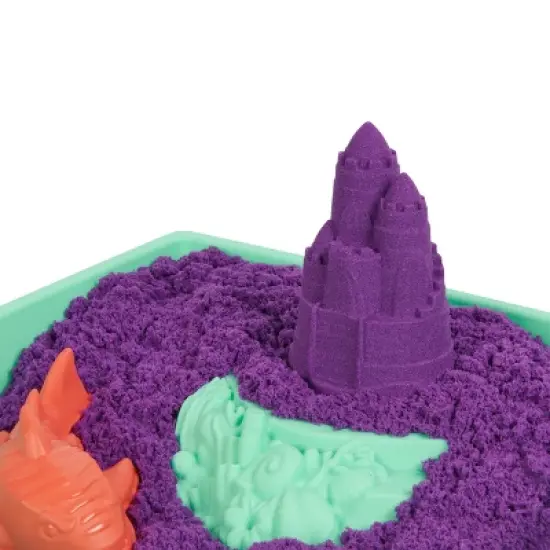 Kinetic Sand Sandbox Set Purple image {4}