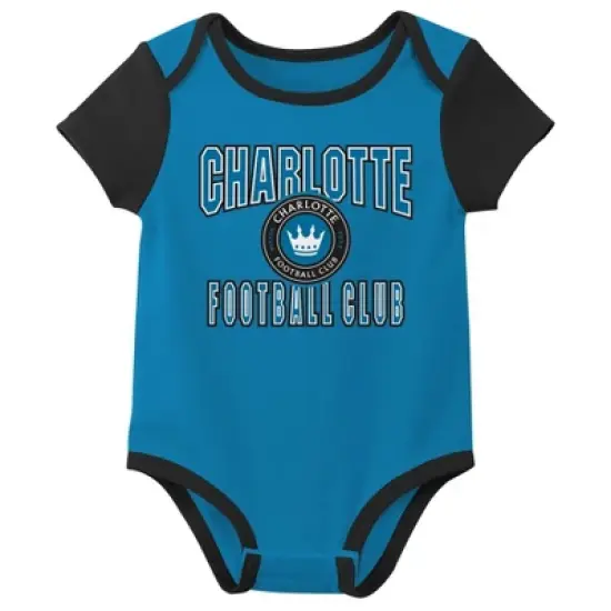 MLS Charlotte FC Infant 3pk Bodysuit image {3}