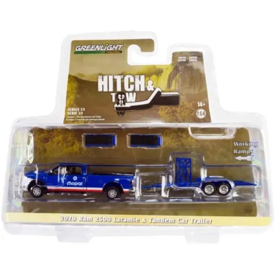 "Hitch & Tow" Set of 4 pieces Series 25 1/64 Diecast Model Cars by Greenlight image {5}