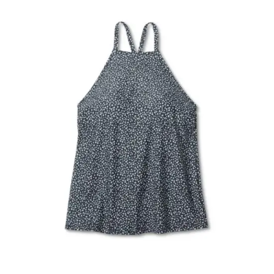 Women's High Neck Tankini Top - Kona Sol&trade; Black image {4}