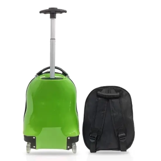 TUCCI Dinosourous 2pc Kids' Hardside Carry On Luggage Set with 16" Suitcase & 13" Backpack image {2}