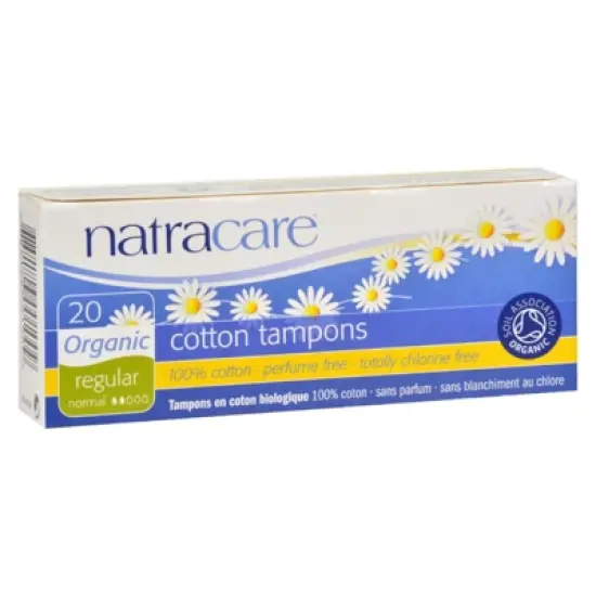 Natracare Organic Cotton Tampons Regular - 20 ct image {4}