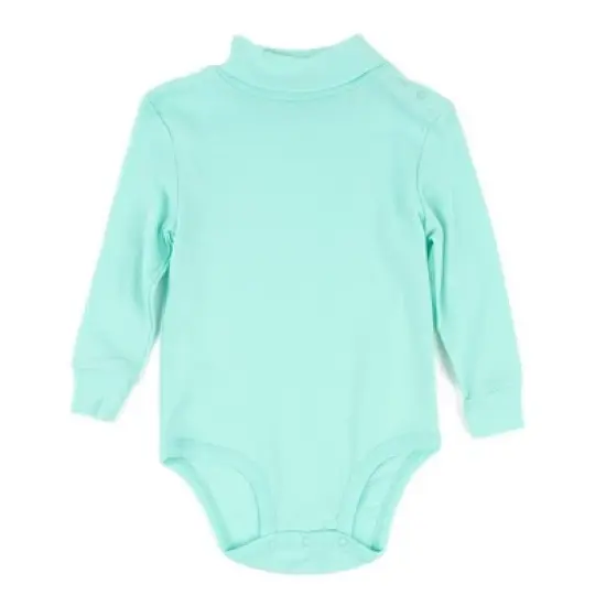 Leveret Baby Long Sleeve Turtleneck Bodysuit image {15}