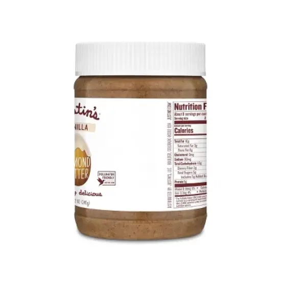Justin's Vanilla Almond Butter - 12oz image {2}