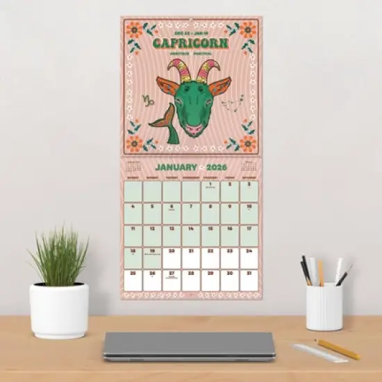 Trends International 2026 Astrology 12"x12" Wall Calendar image {4}