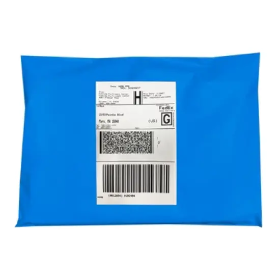 UOFFICE Pack of 500 Blue Poly Mailer Envelopes 9" x 12" image {3}