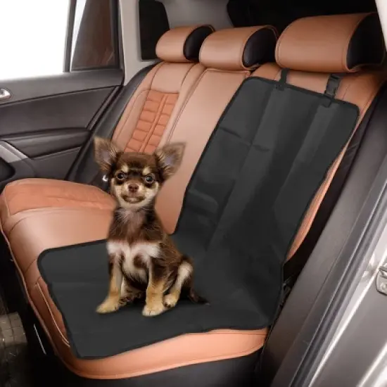 Unique Bargains Universal Car Front Pet Dog Back Seat Cover 1 Pc image {1}