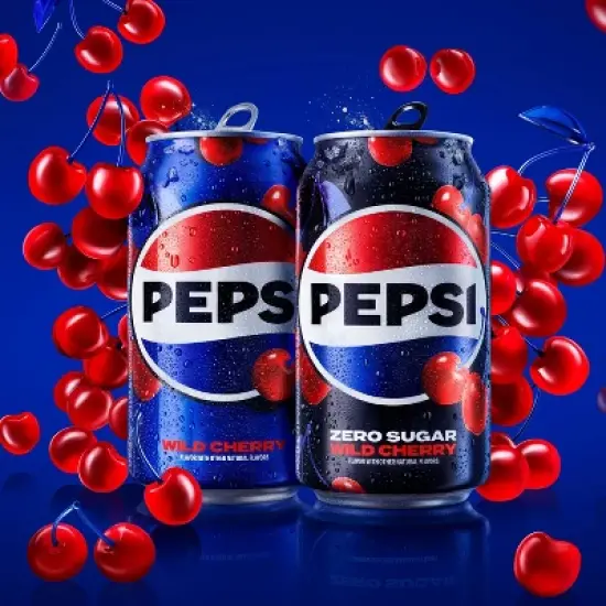 Pepsi Wild Cherry Cola - 12pk/12 fl oz Cans image {4}