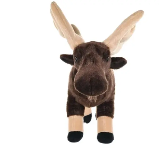 Wild Republic Cuddlekins Standing Moose Stuffed Animal, 12 Inches image {1}