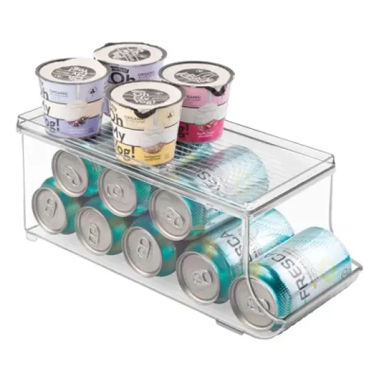 iDESIGN Fridge Binz Soda Holder Plus Clear image {3}