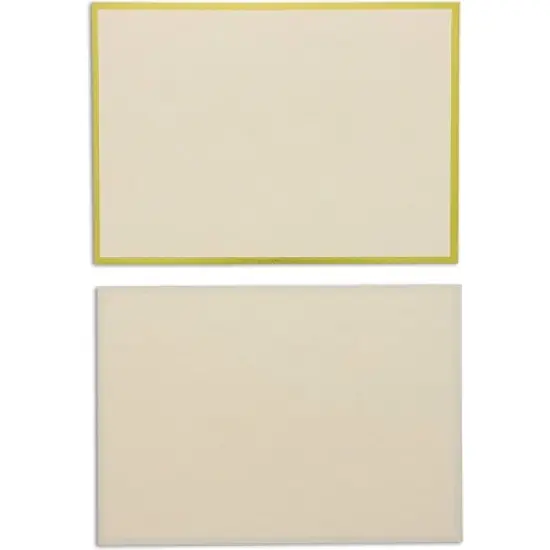 48 Pack Blank Invitation Cards and Envelopes for Wedding Birthday Graduation Baby and Bridal Shower, Gold Foil Border, 4 x 6 inches image {5}