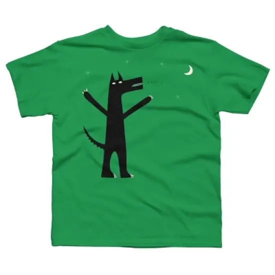 Boy's Design By Humans Arooo! By NicSquirrell T-Shirt image {5}