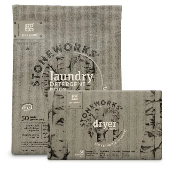 Grab Green Stoneworks Laundry Pods and Dryer Sheets image {5}