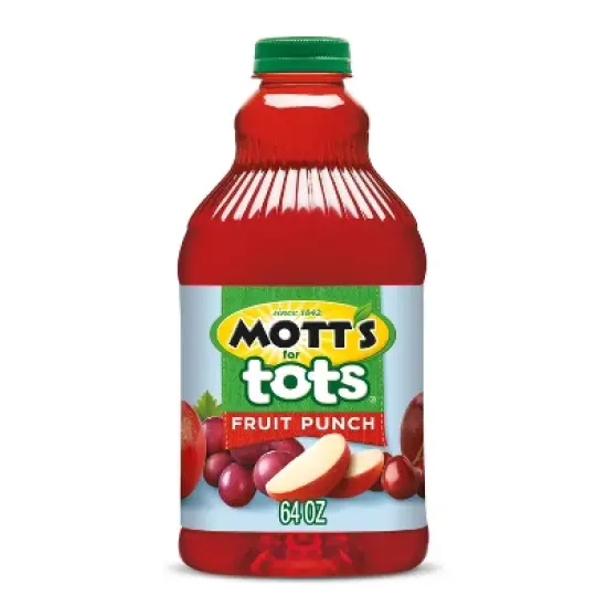 Mott's for Tots Fruit Punch Juice - 64 fl oz Bottle image {4}