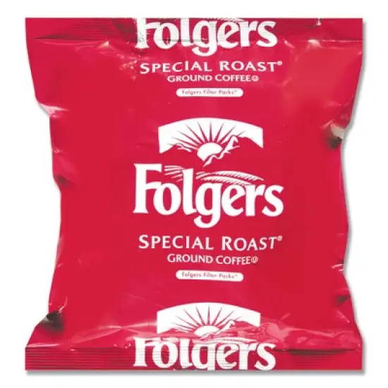 Folgers Coffee Filter Packs, Special Roast, 0.8 oz, 40/Carton image {6}