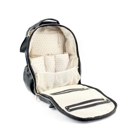 Itzy Ritzy Boss Backpack Diaper Bag - Jetsetter Black image {6}