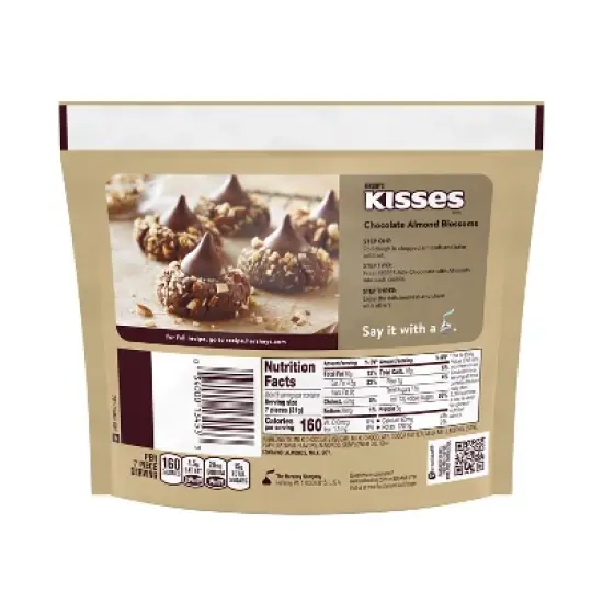 Hershey's Kisses Almond Chocolate Candy - 10oz image {3}