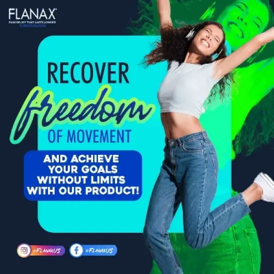 Flanax Naproxen Sodium 220mg Pain Reliever Tablets, 10 Ct image {3}