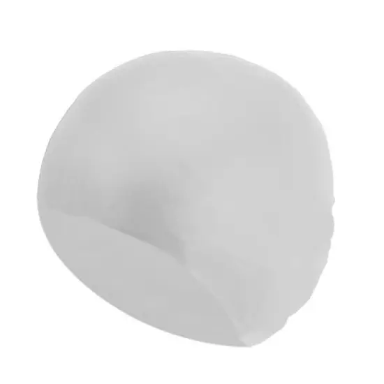 Unique Bargains Silicone Waterproof Solid Swim Cap 1 Pc image {9}