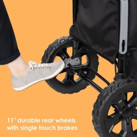 Baby Trend Quest PLUS 3-in-1 Stroller Wagon - Madrid Green image {24}