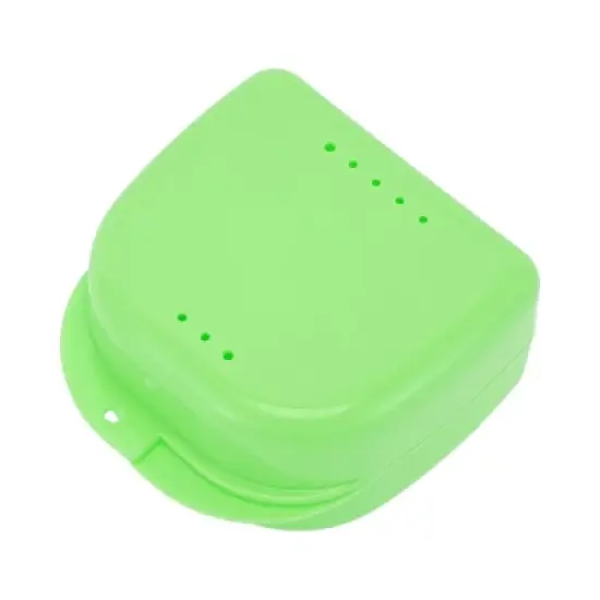Unique Bargains Strapless Hole Portable Retainer Case Braces Box 1 Pc image {6}